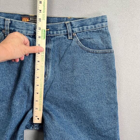 Route 66 Shorts Mens 36x9 Blue Relaxed Fit Denim Streetwear Baggy Skater Y2K - Picture 8 of 12